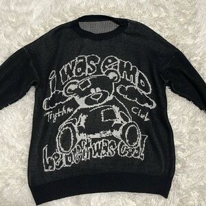 Oversized sweater from Shein.